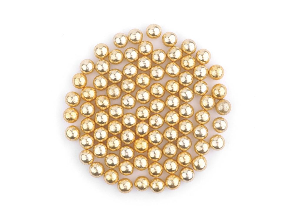 Chocolate decoration pearls Old Gold Chocoballs - Sweet Buffet - 90 g