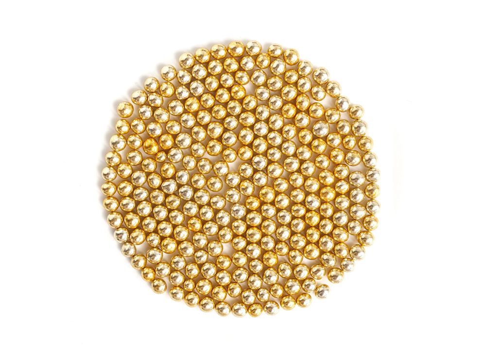 Sugar sprinkle pearls Old Gold Crispies - Sweet Buffet - 80 g