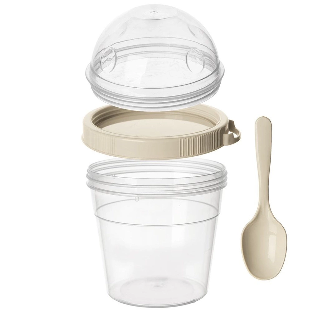 Yoghurt container with spoon - Orion - 400 ml