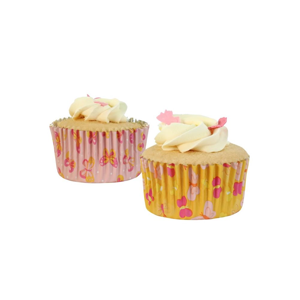 Muffin cases Butterflies - PME - 60 pcs.