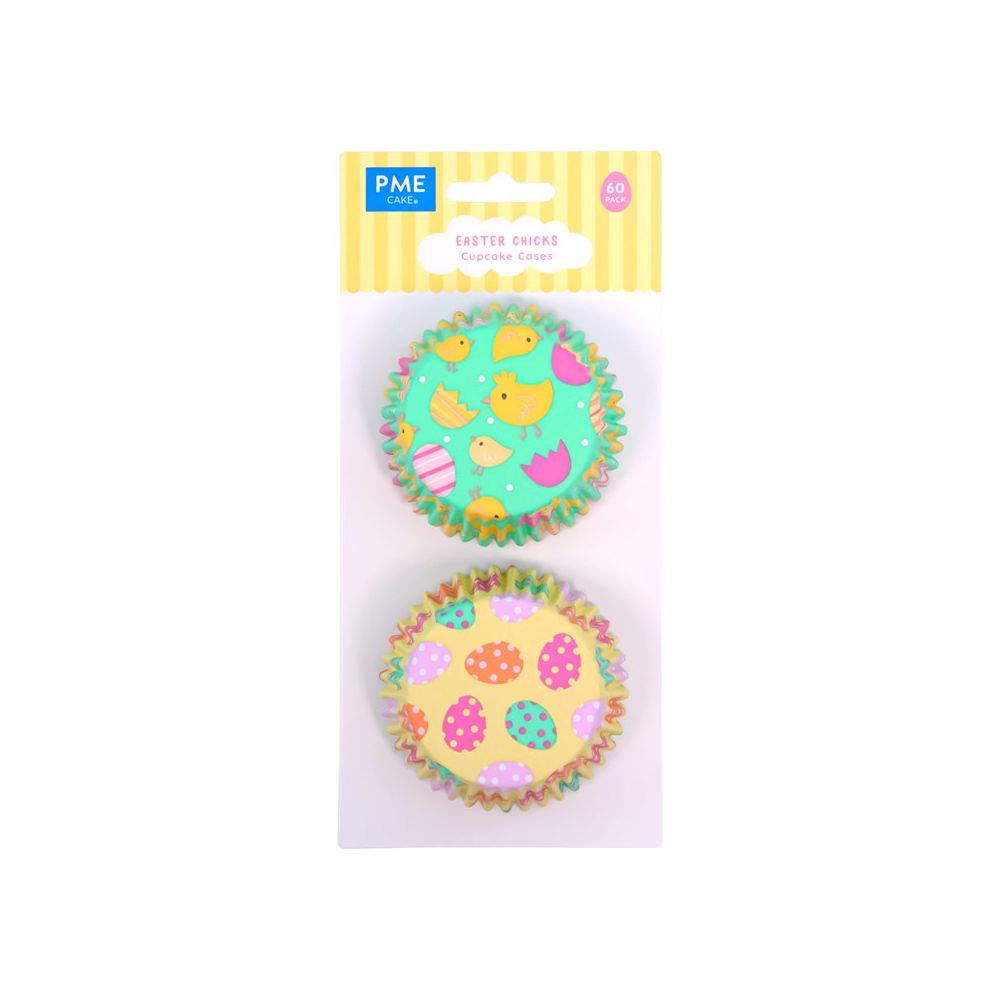 Muffin cases Easter Chicks - PME - 60 pcs.