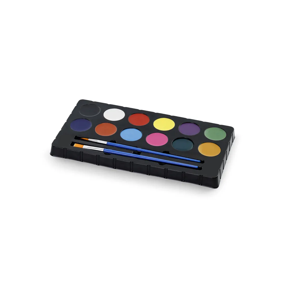 Farbki do malowania twarzy - PartyDeco - 12 kolorów