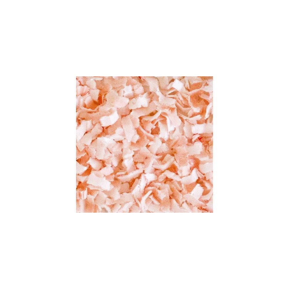 Shreded wafer paper - Rose Decor - shaded salmon, 100 g