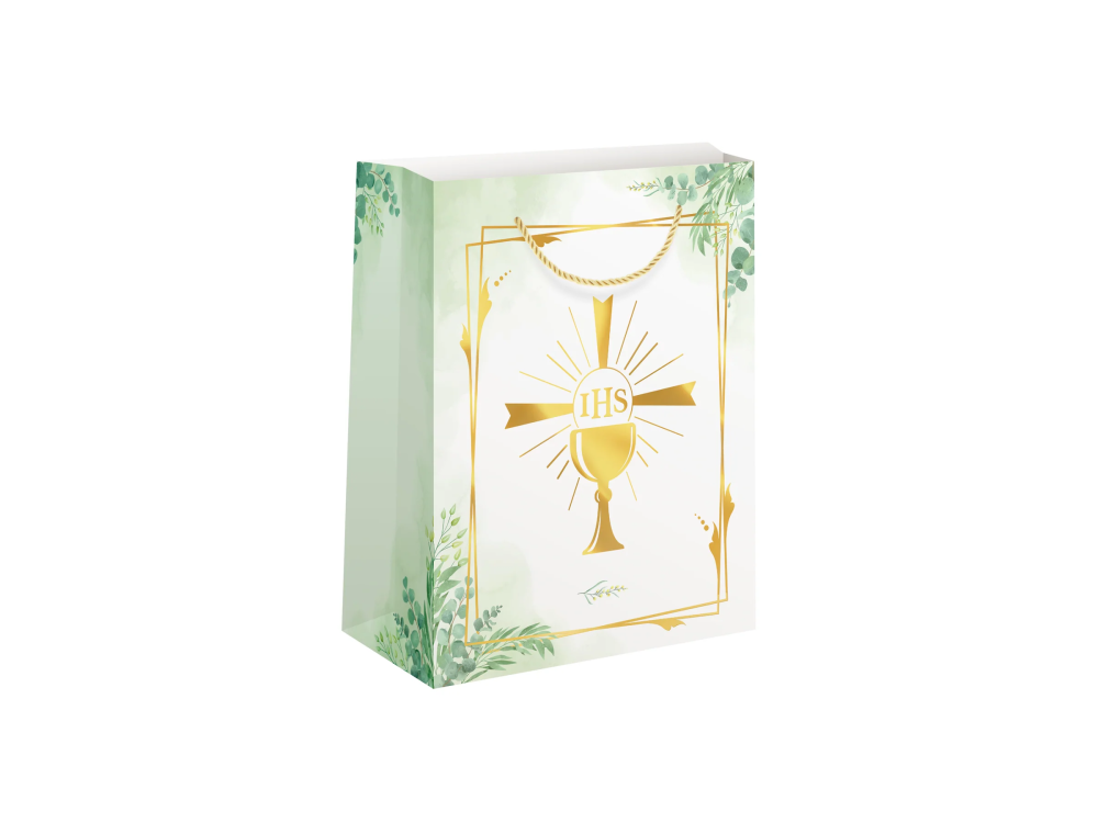 Decorative gift bag Chalice IHS - small