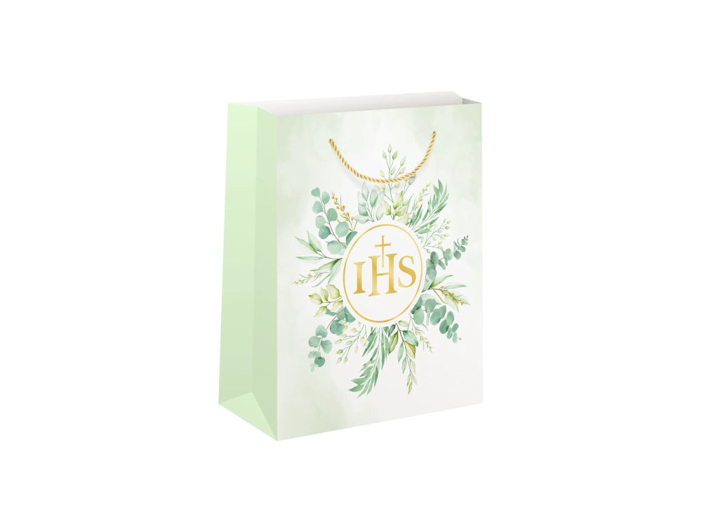 Decorative gift bag IHS - large
