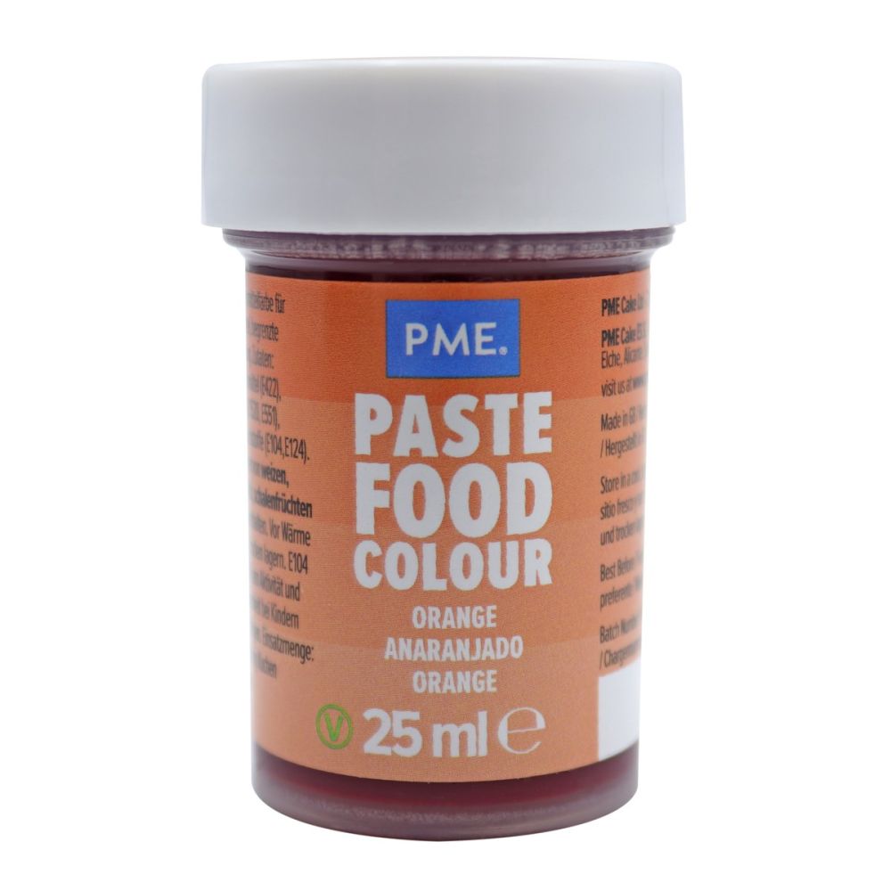 Paste food colour Orange - PME - 25 ml