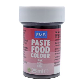 Paste food colour Pink - PME - 25 ml