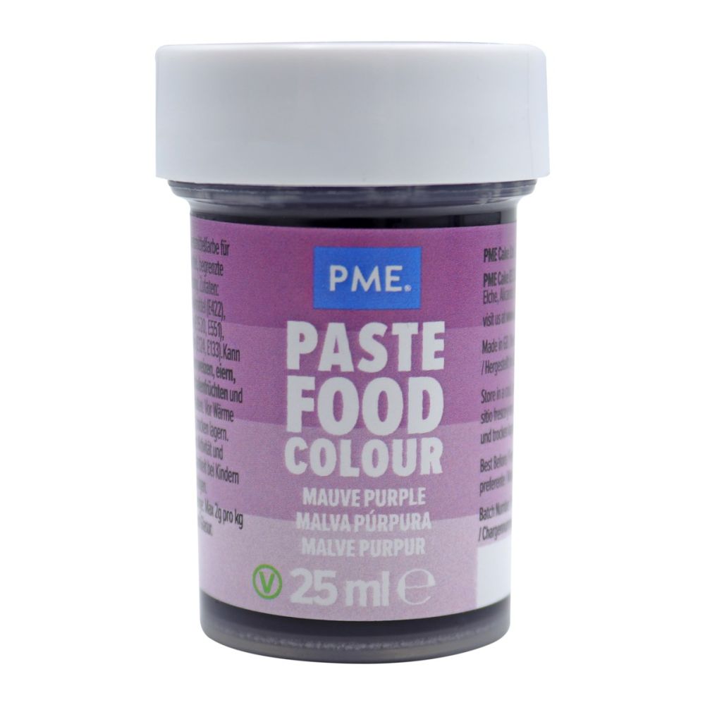 Paste food colour Mauve Purple - PME - 25 ml