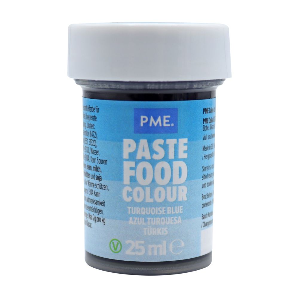 Paste food colour Turquoise Blue - PME - 25 ml