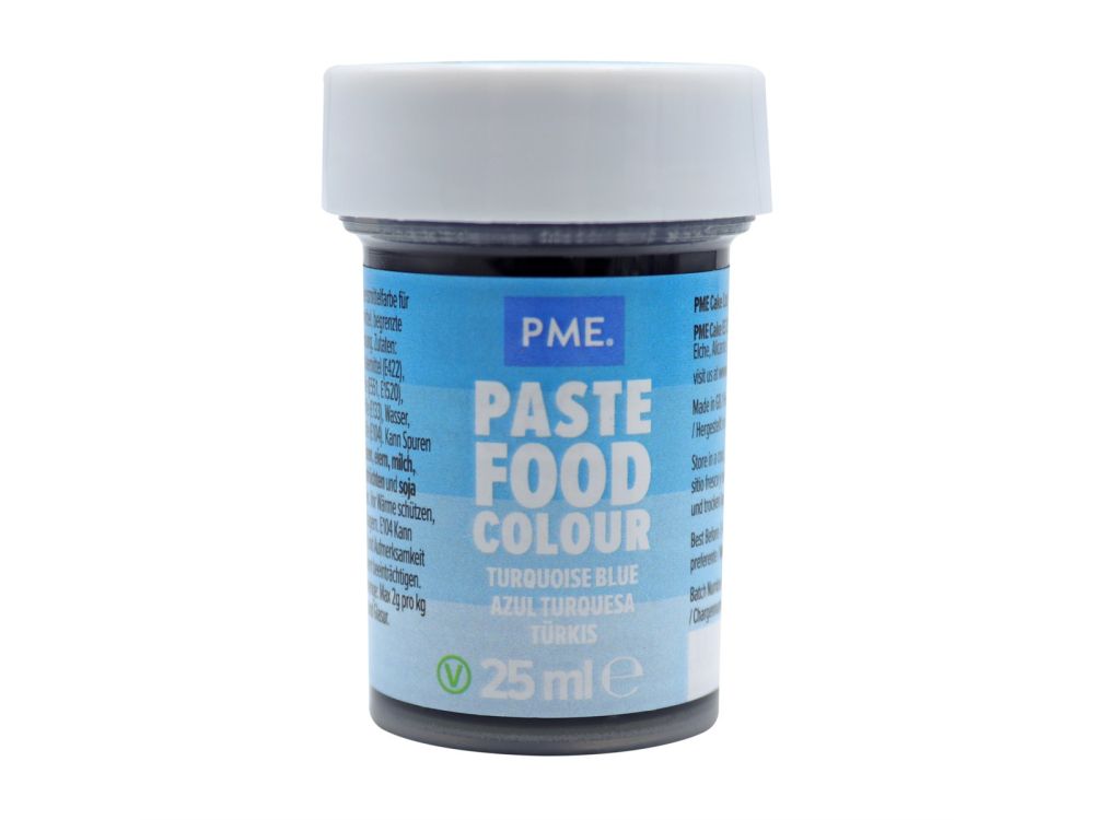 Paste food colour Turquoise Blue - PME - 25 ml