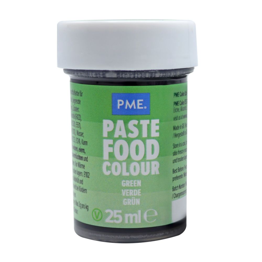 Paste food colour Green - PME - 25 ml