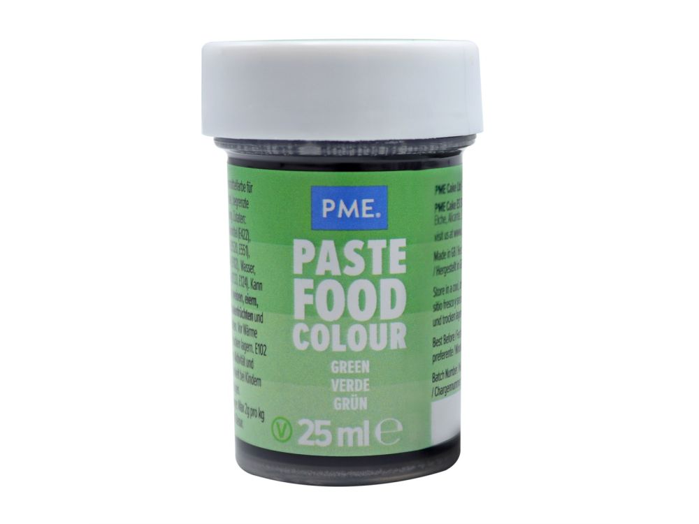 Barwnik spożywczy w żelu Green - PME - zielony, 25 ml