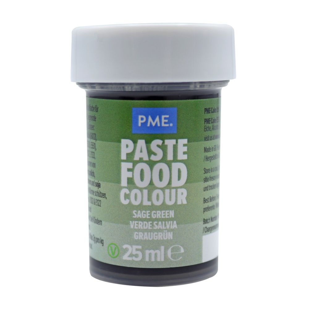 Paste food colour Sage Green - PME - 25 ml
