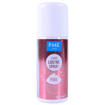 Barwnik metaliczny w sprayu Pink - PME - różowy, 100 ml