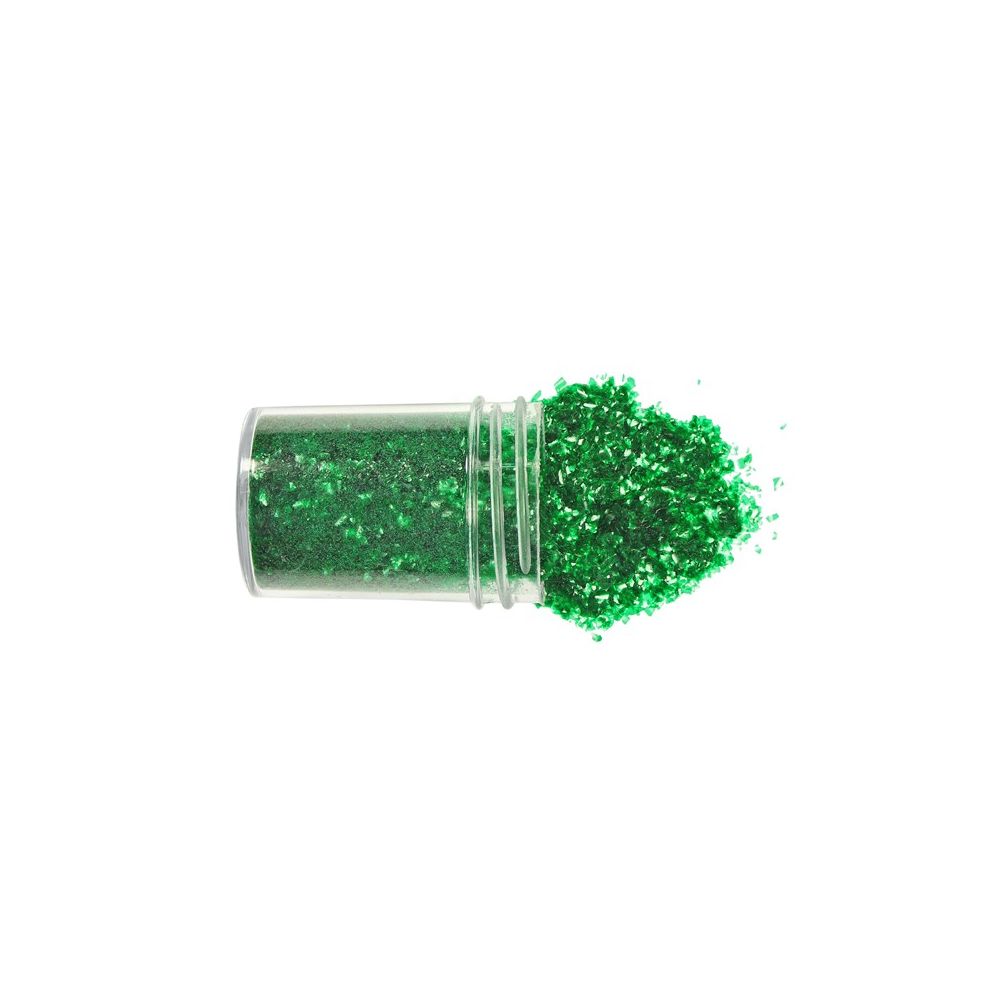 Edible glitter flakes Green - PME