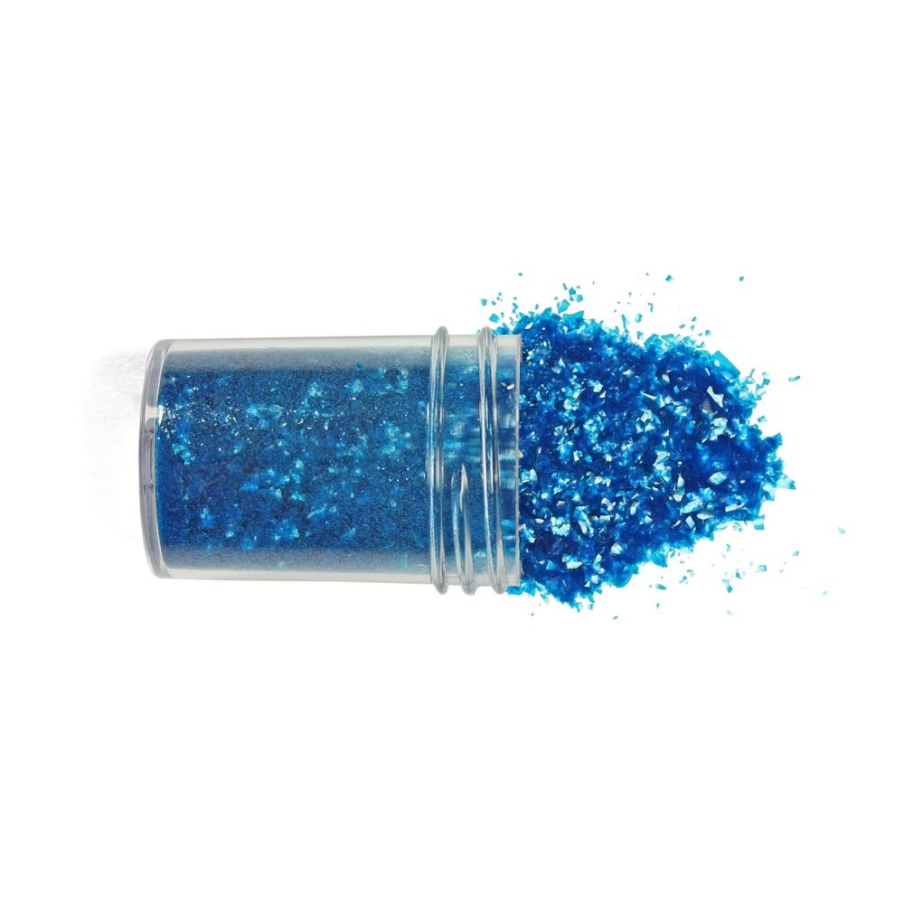 Edible glitter flakes Blue - PME
