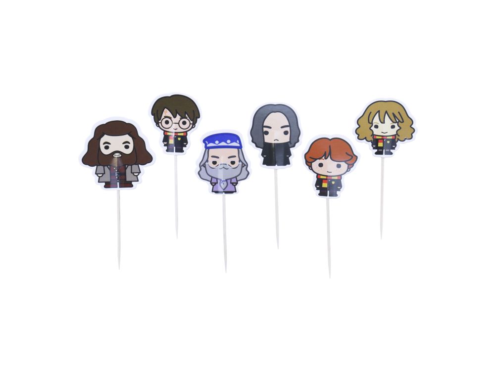 Harry Potter muffin toppers - PME - Characters, 6 pcs.
