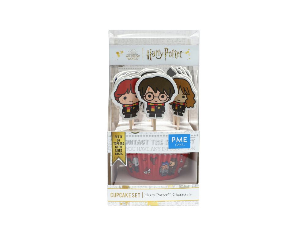 Harry Potter muffin set - PME - Characters, 24 pcs.