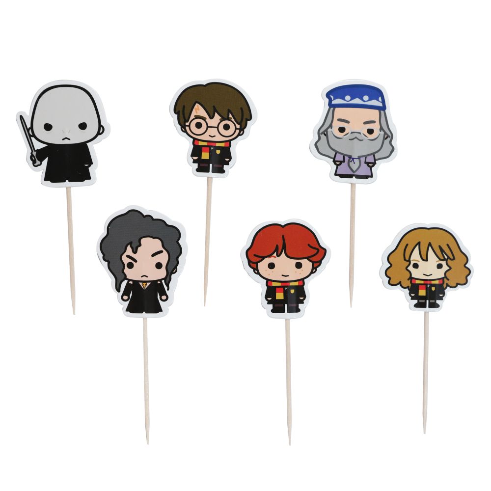 Harry Potter muffin set - PME - Characters, 12 pcs.