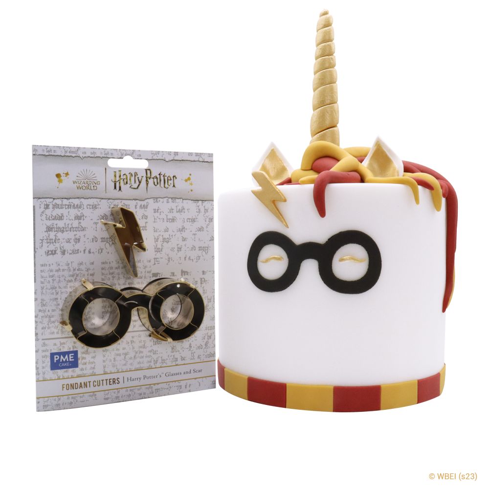 Mold cookie cutter Harry Potter - PME - Large Glasses and Scar