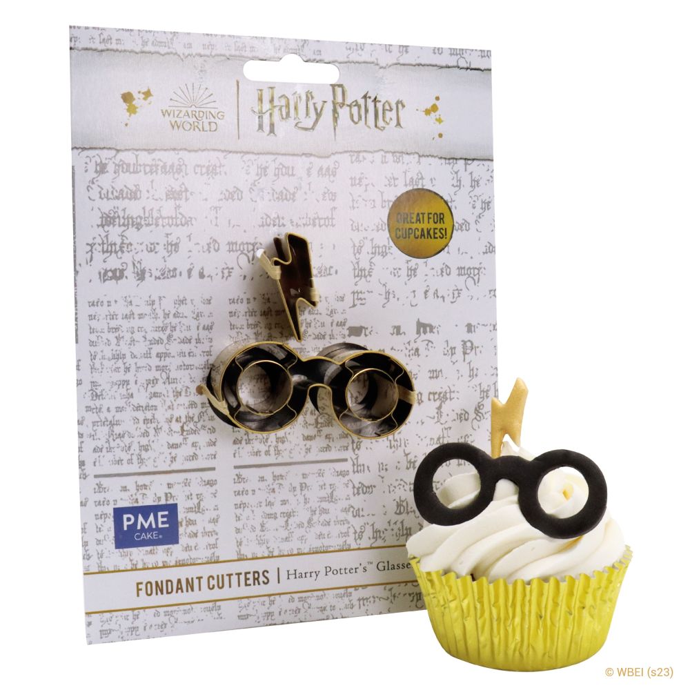 Mold cookie cutter Harry Potter - PME - Small Glasses and Scar