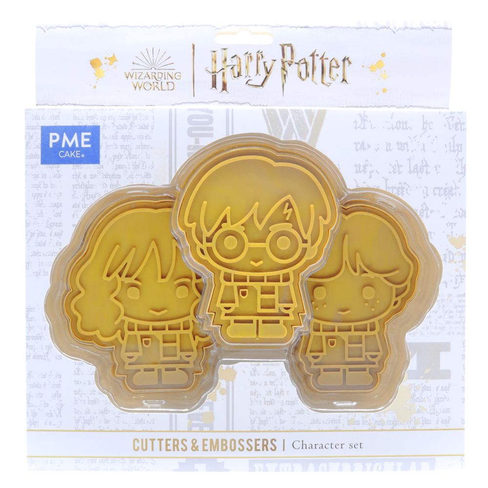 Foremki z szablonami do ciastek Harry Potter - PME - Character Set