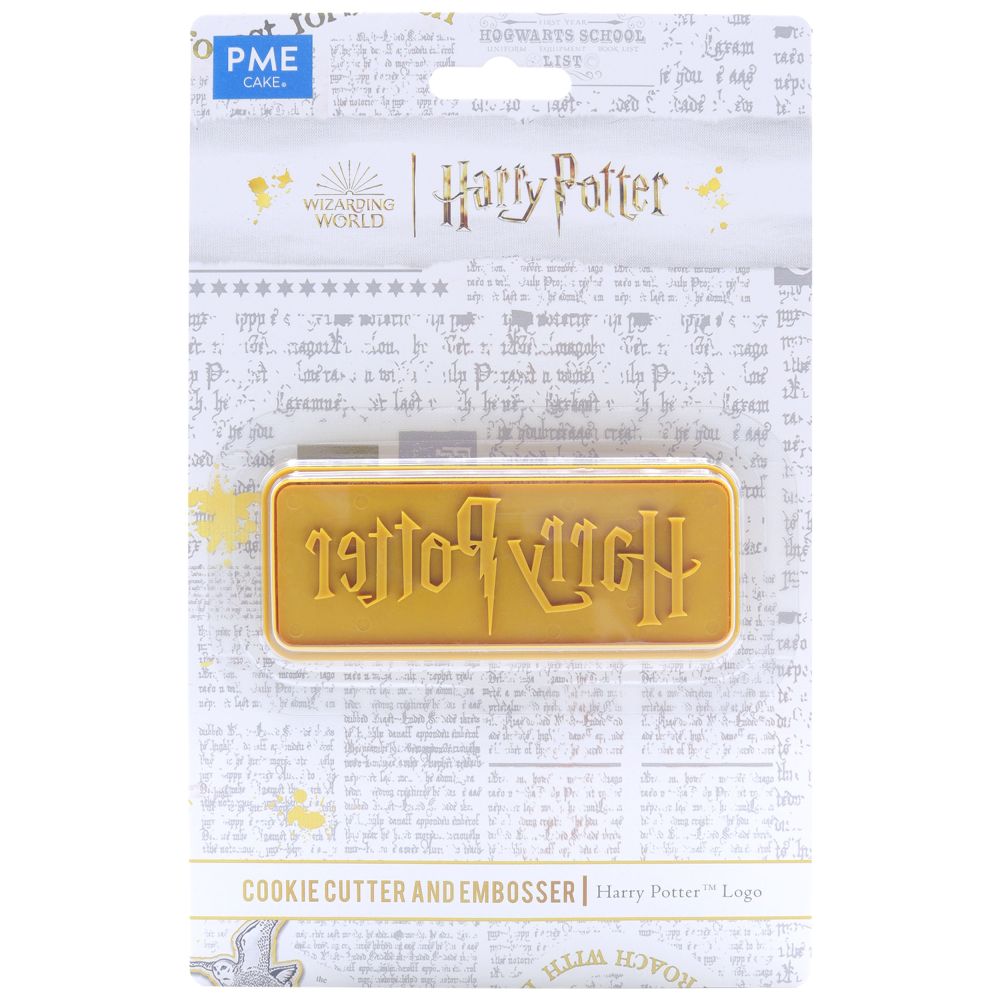 Foremka z szablonem do ciastek Harry Potter - PME - Logo