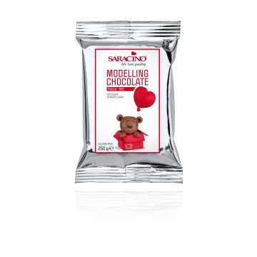 Modelling Chocolate - Saracino - Red, 250 g