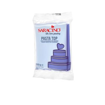 Modelling paste for covering Pasta Top - Saracino - Violet, 250 g