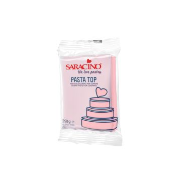 Modelling paste for covering Pasta Top - Saracino - Light Pink, 250 g