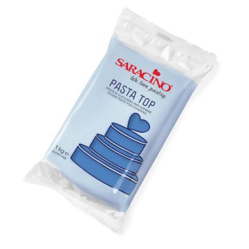 Modelling paste for covering Pasta Top - Saracino - Blue, 1 kg