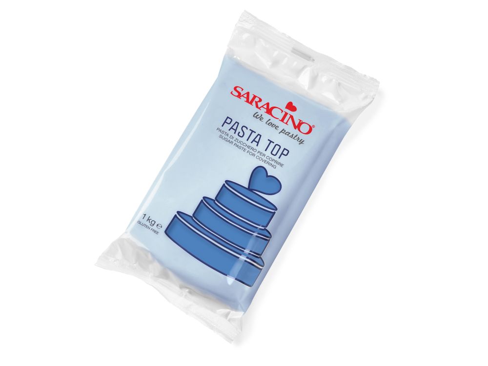Modelling paste for covering Pasta Top - Saracino - Blue, 1 kg