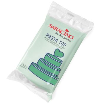 Modelling paste for covering Pasta Top - Saracino - Green, 1 kg