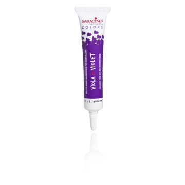 Gel dye in tube - Saracino - Violet, 20 g