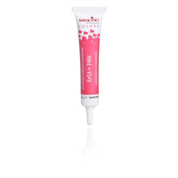 Gel dye in tube - Saracino - Pink, 20 g