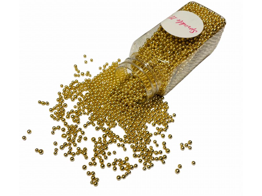 Posypka cukrowa maczek - Sprinkle It! - Gold Rain, 100 g