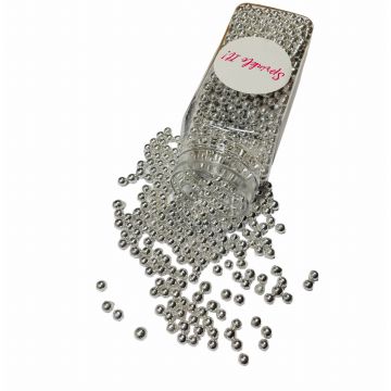 Sugar Sprinkle pearl - Sprinkle It! - Silver Rain, 100 g