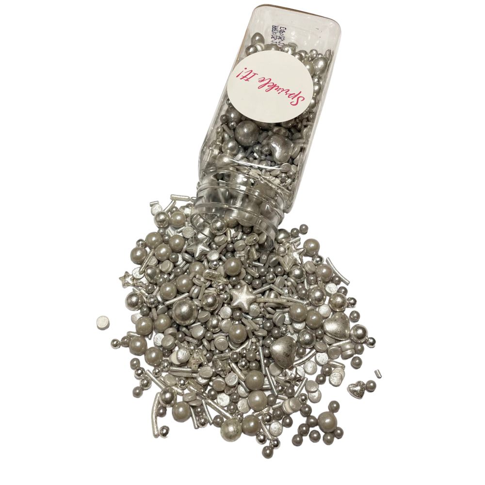 Sugar Sprinkle - Sprinkle It! - Silver Moon, 100 g