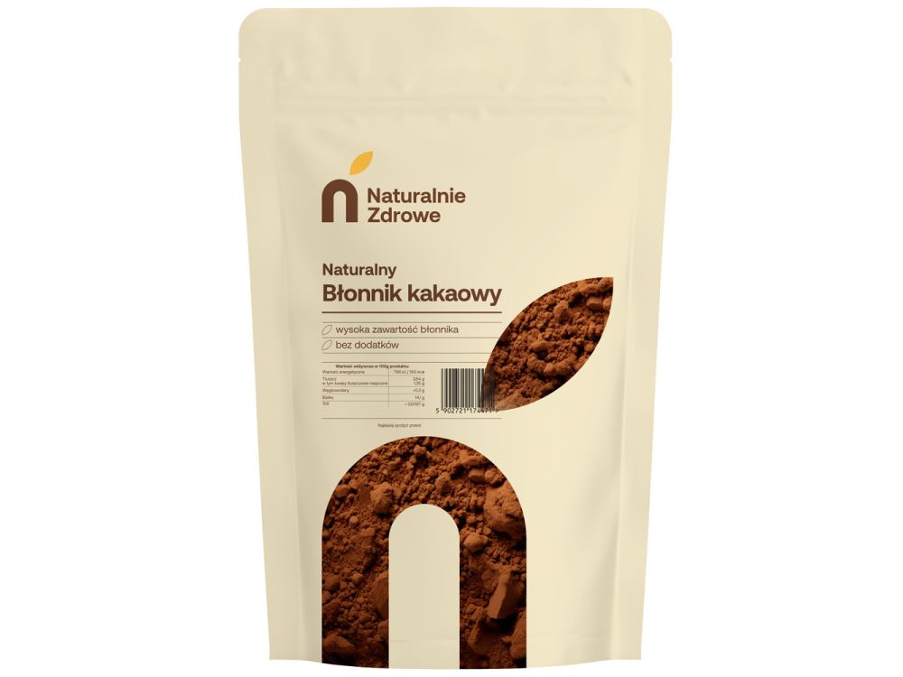 Cocoa fiber - Naturalnie Zdrowe - 500 g
