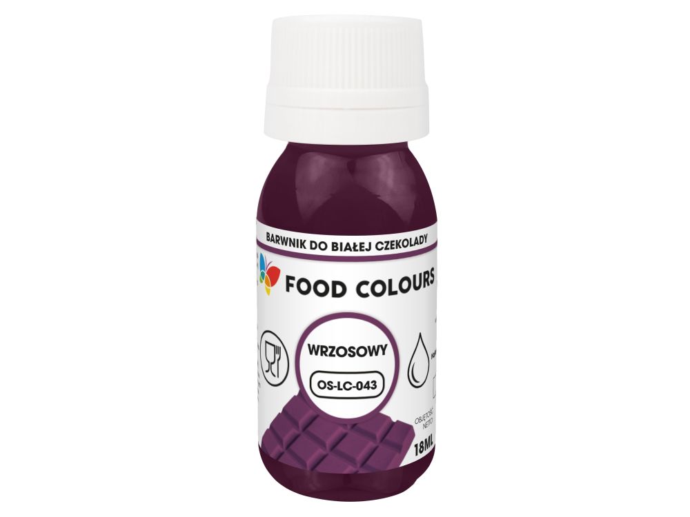 Food coloring for white chocolate - Food Colors - heather, 18 ml