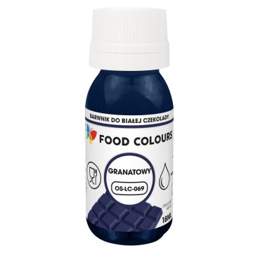 Food coloring for white chocolate - Food Colors - navy blue, 18 ml