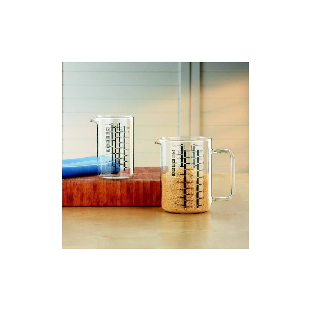 Glass kitchen measuring cup - Simax - jug, 1 l