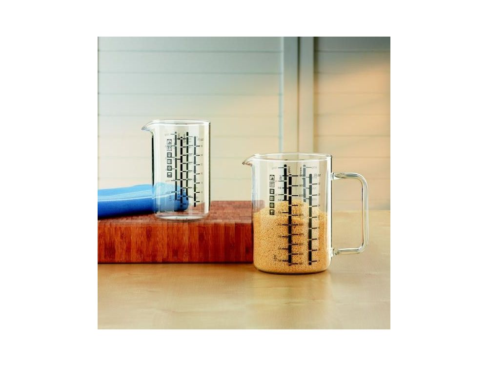 Glass kitchen measuring cup - Simax - jug, 1 l