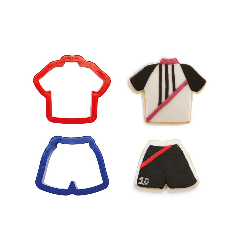 Cookie cutters - Decora - T-Shirt and Pants, 2 pcs.
