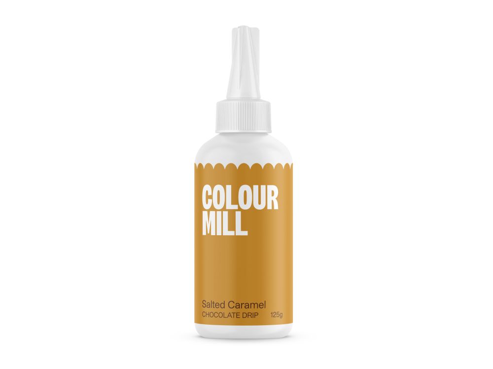 Polewa do ciast Chocolate Drip - Colour Mill - Salted Caramel, 125 g