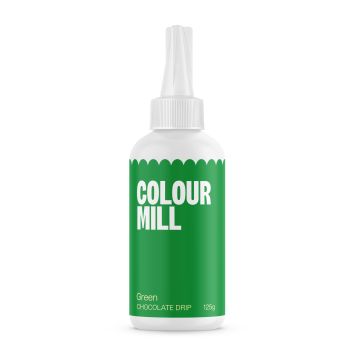Chocolate Drip Topping - Colour Mill - Green, 125 g