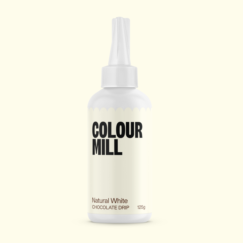 Chocolate Drip Topping - Colour Mill - Natural White, 125 g