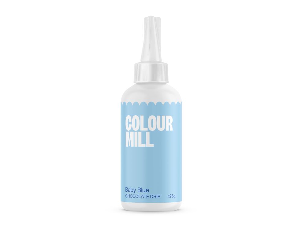 Chocolate Drip Topping - Colour Mill - Baby Blue, 125 g