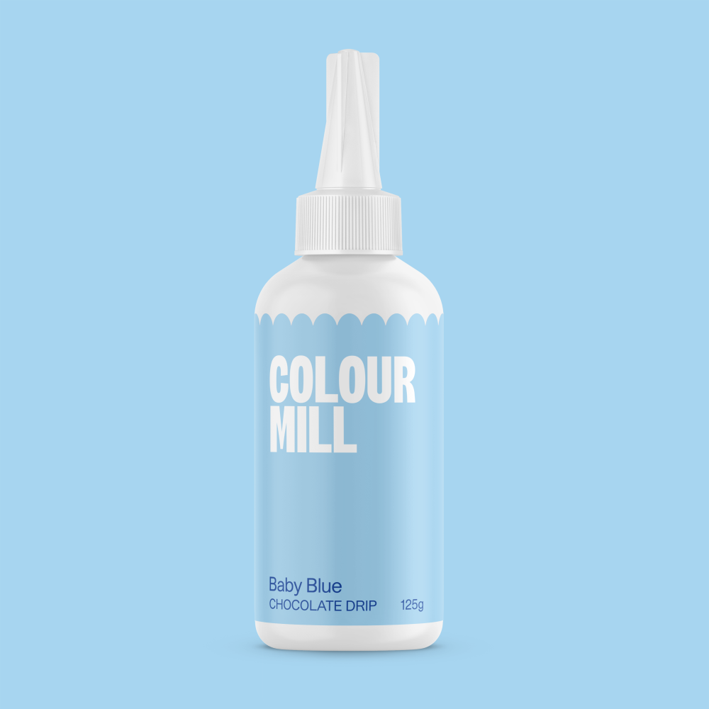 Chocolate Drip Topping - Colour Mill - Baby Blue, 125 g