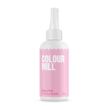 Chocolate Drip Topping - Colour Mill - Baby Pink, 125 g